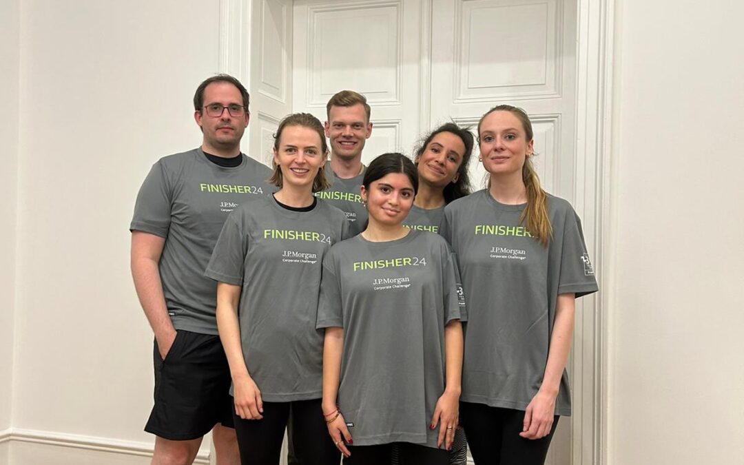 Teamgeist und Einsatz: GxG Legal beim J.P. Morgan Corporate Challenge 2024